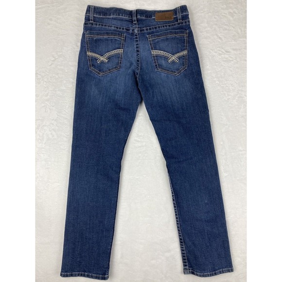 BKE Jake Straight Leg Womens High Rise Jeans Size 36R - Picture 11 of 16